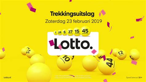 nederlandse loterij trekkingsuitslag